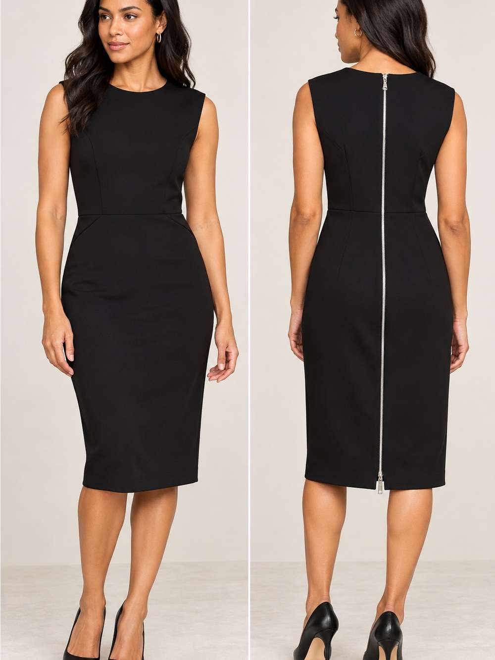 Express Black Sheath Dress – Size Medium